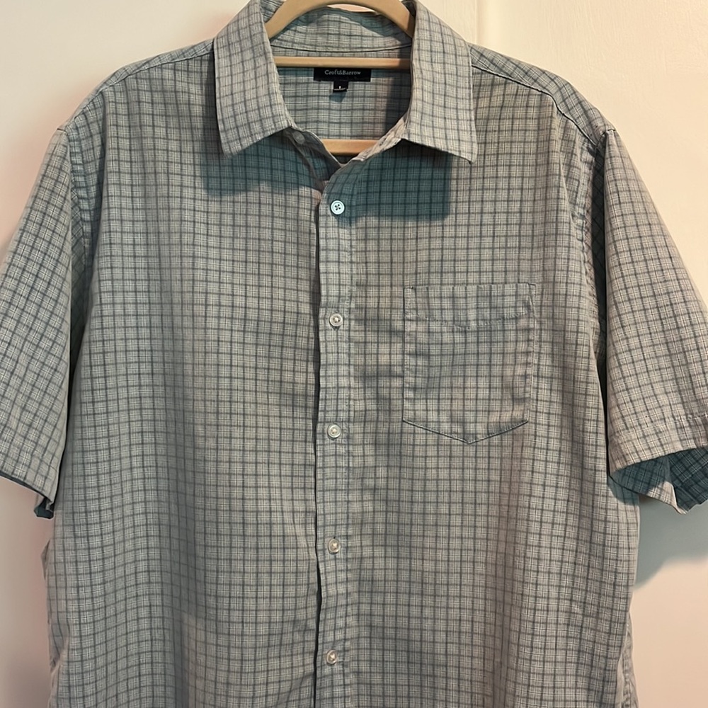 Croft & Barrow Mens Casual button up